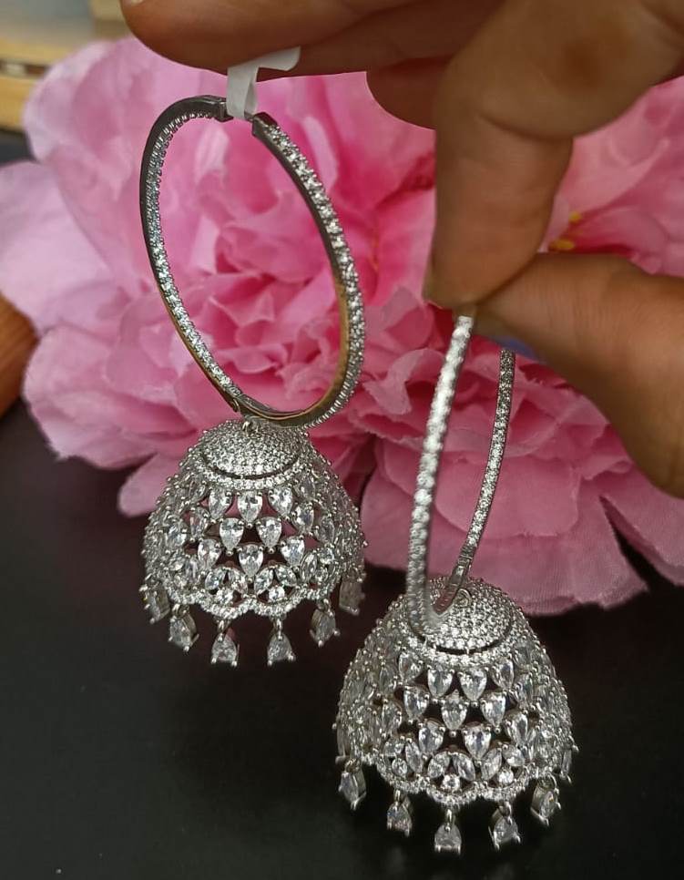 Long Bali Jhumka Earing.