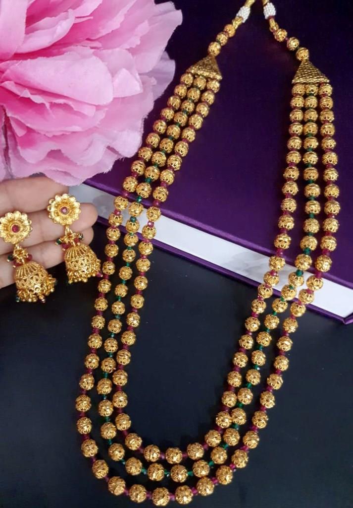 Rani Haar Long Necklace Set.