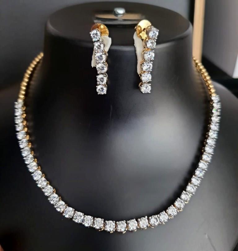 American Diamond Necklace.