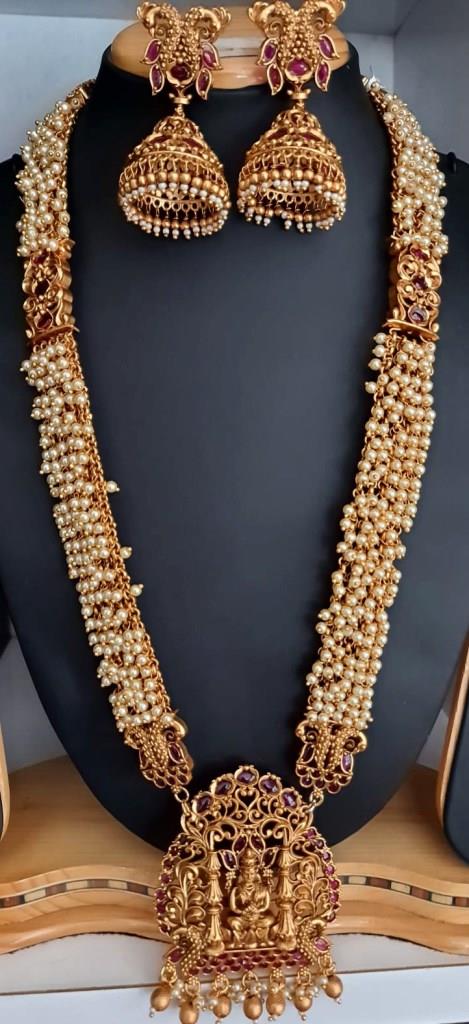 Heavy Weight Traditional Necklace Set.