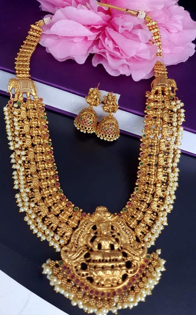 Heavy Weight Traditional Necklace Set.